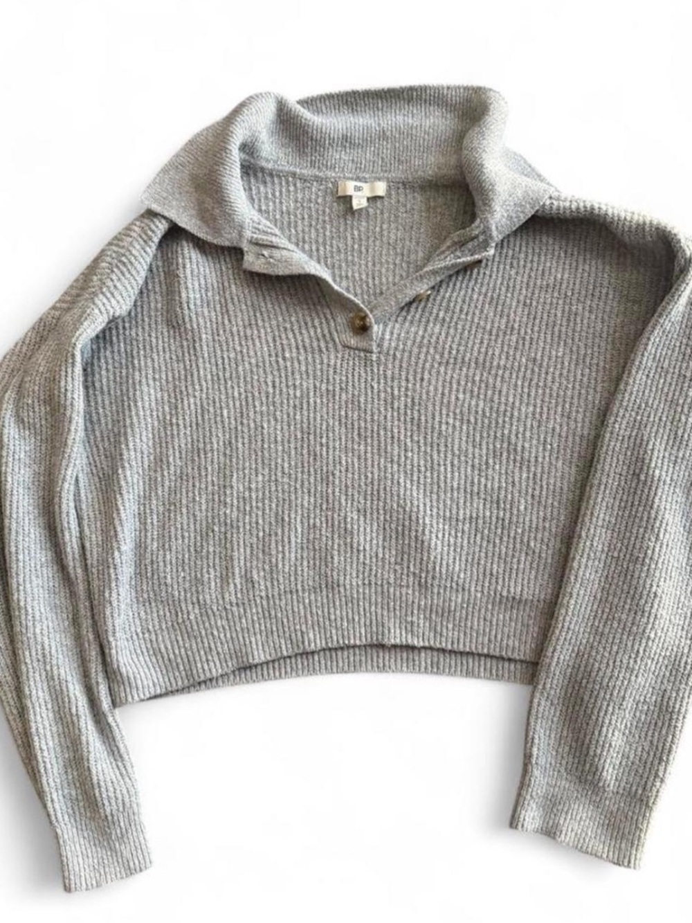 BP Cropped Knit Sweater